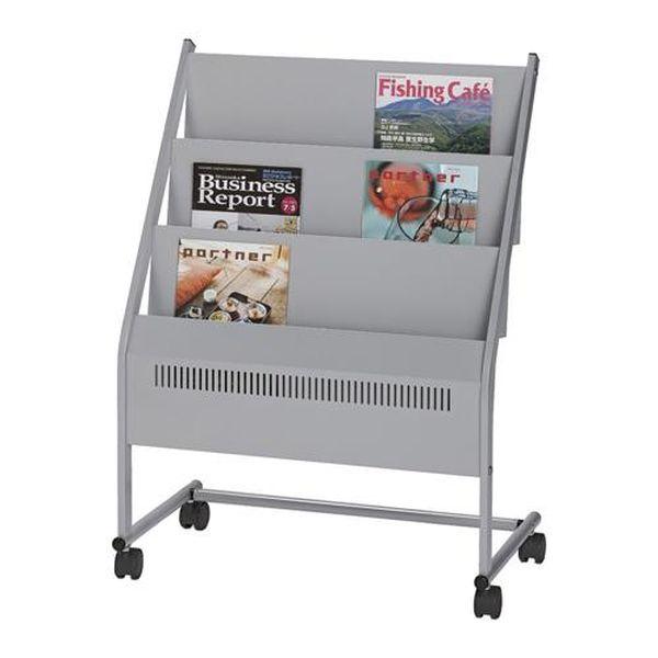 エスコ ESCO 700x390x950mm/3段 マガジンスタンド EA954LB-51 WO店