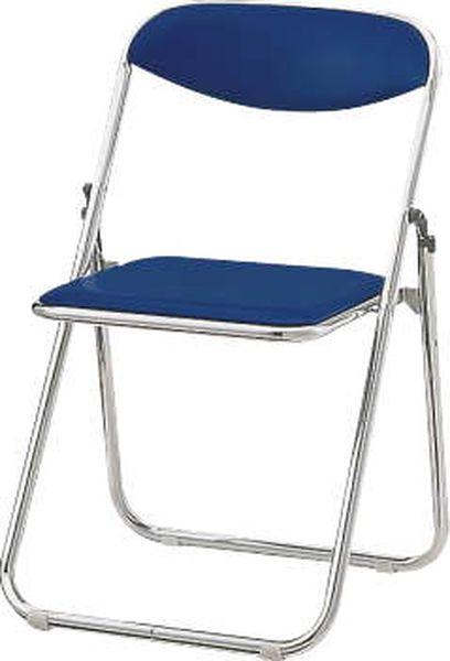 エスコ ESCO 494x463x750mm 折畳み椅子(ビニール/ブルー) 000012344936 WO店の通販は 10,369円