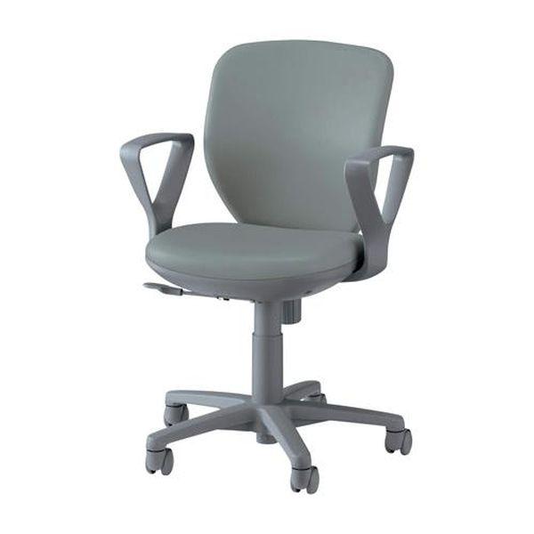 エスコ ESCO ビジネスチェアー (グレー) EA956XA-186 WO店の通販は