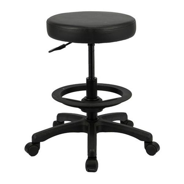 エスコ ESCO ワークチェアー (ブラック) EA956XN-58 WO店の通販は
