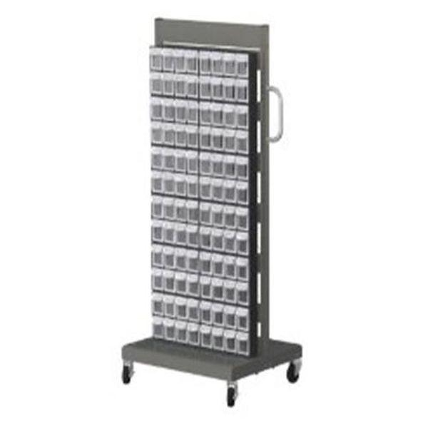 エスコ ESCO 690x560x1460mm/8列12段 マルチストールカート/片面 EA957FL-4 WO店