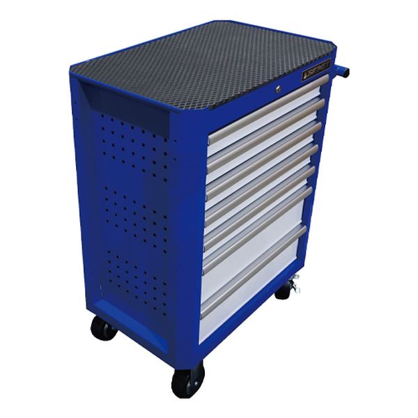 エスコ ESCO 722x459x1000mm/7段 ツールワゴン (ブルー) EA957S-9A WO店_5