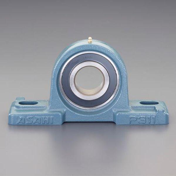 エスコ ESCO UKP317／75mm 重荷重用ピロー形ユニット（テーパー穴