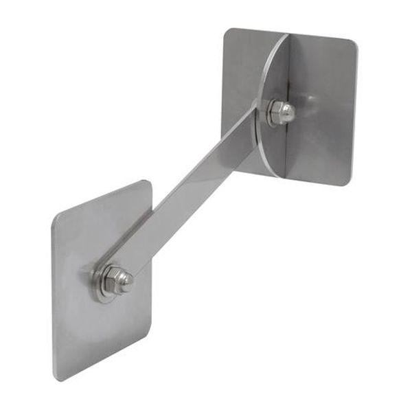 エスコ ESCO 65x65mm 転倒防止可動式金具（壁用） EA979CL-26 WO店の通販は