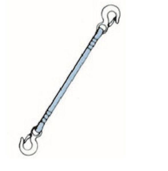 エスコ ESCO 1.0 tonx1.0m 両端金具付スリング(１本懸け) 000012345127 WO店_1