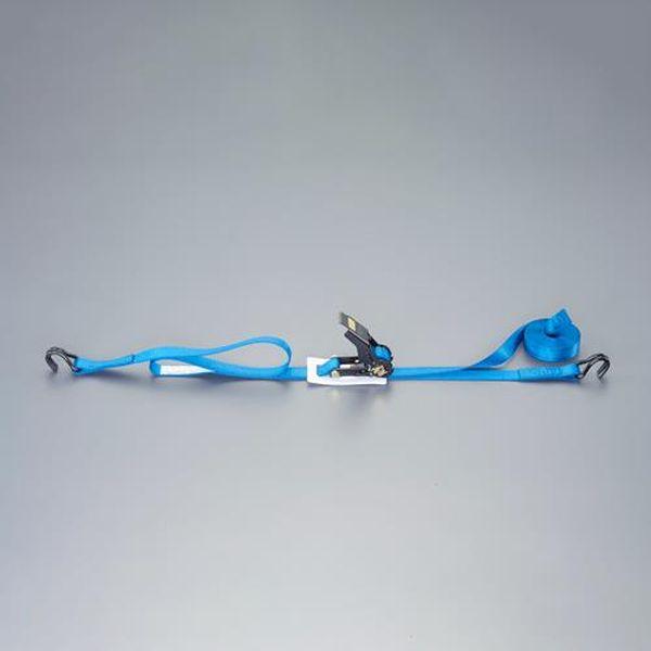 エスコ ESCO 25mmx 6.0m/ 254kg ベルト荷締機(両端フック型) EA982RG-6 WO店
