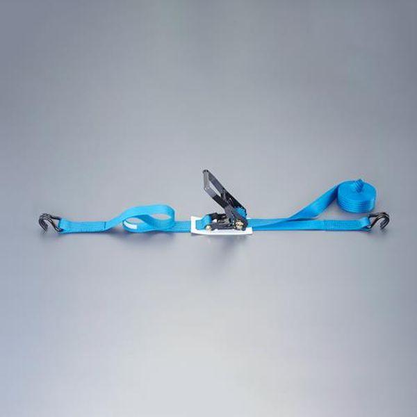 エスコ ESCO 50mmx 6.0m／1010kg ベルト荷締機（両端フック型） EA982RJ-6 WO店