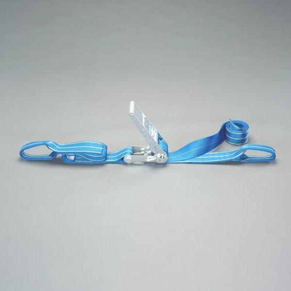 エスコ ESCO 75mmx 7.0m/2540kg ベルト荷締機(両端アイ型) EA982SA-57A WO店