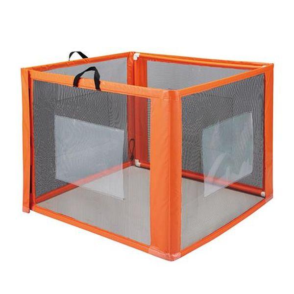 エスコ ESCO 1000x780x1000mm 無地スタンド(4面/ポケット付 EA983DE-45 WO店