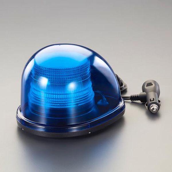 エスコ ESCO DC12〜24V LED回転灯（青） EA983FS-251 WO店の通販は