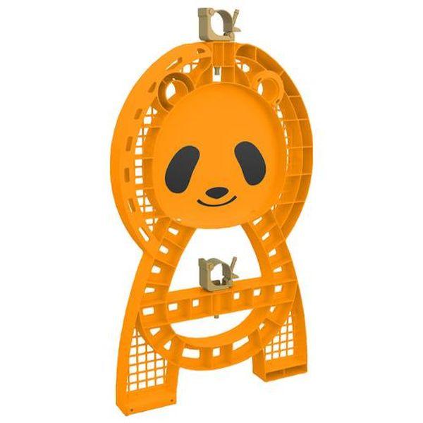 エスコ ESCO 450x67x810mm 単管バリケード (パンダ/2個) EA983FV-122 WO店