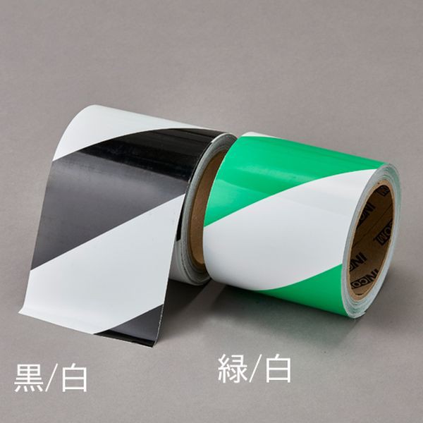 エスコ ESCO 50mmx9.1m 蓄光テープ(黒/白) 000012346010 WO店の通販は