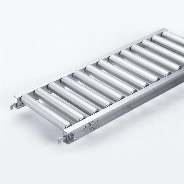 エスコ ESCO 500x2000mm／ 50mm ローラーコンベアー（アルミ製） EA985LC-153 WO店