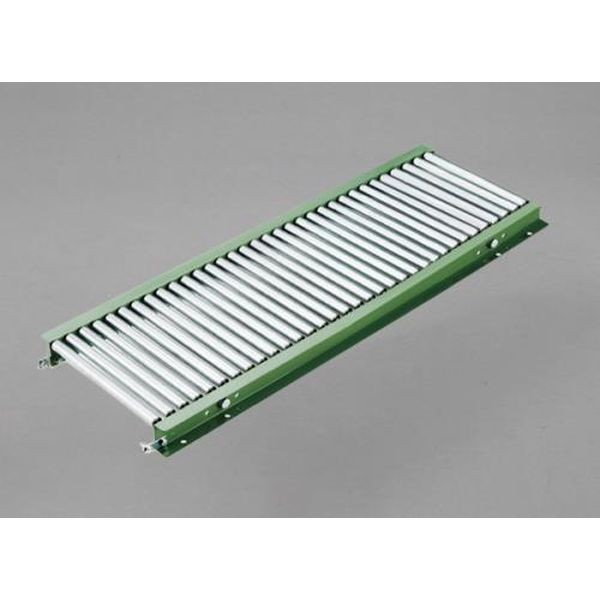 エスコ ESCO 300x1000mm／ 40mm ローラーコンベアー（スチール製） EA985MD-231 WO店