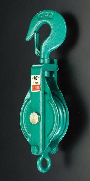 エスコ ESCO 200mm 強力型滑車(1車) 000012346327 WO店