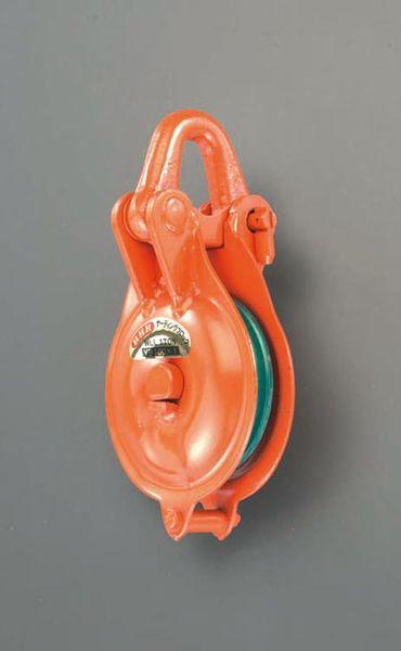 エスコ ESCO 150mm/ 2ton 滑車(ベアリング入) 000012346331 WO店