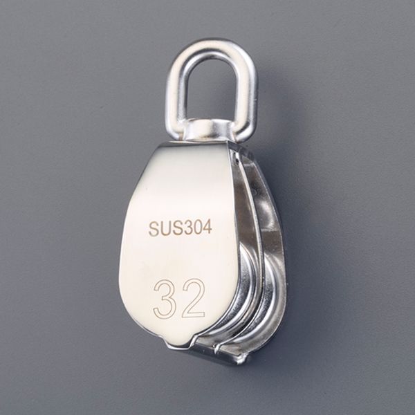 エスコ ESCO 25mm 滑 車(ステンレス製/2車) 000012346381 WO店