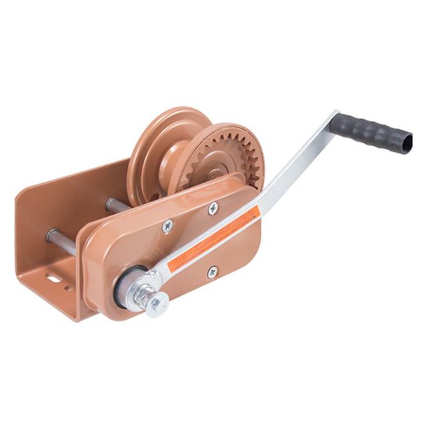 1135kg ハンドウィンチ 自動ブレーキ付/高耐久型 EA989RD-53 エスコ ESCO アズワン(AS ONE) 1135kg ハンドウィンチ(自動ブレーキ付⁄高耐久型