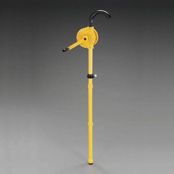 エスコ ESCO ドラム缶液体ポンプ (手廻し式ポリプロピレン製) EA990XD-9A WO店