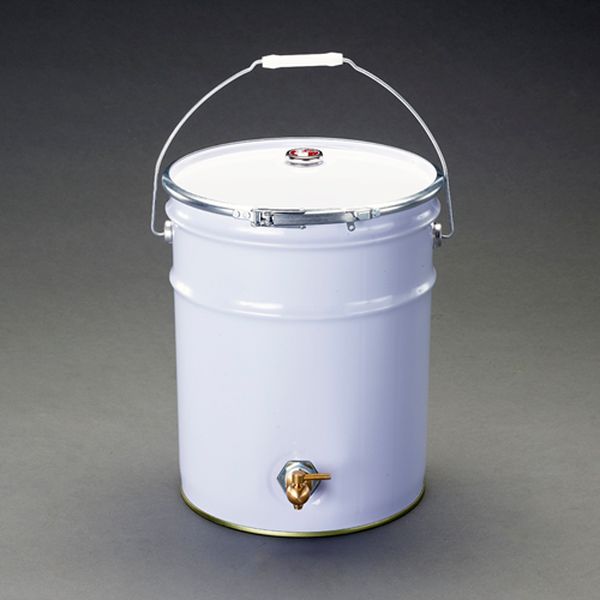 エスコ ESCO 20L ペール缶(バンドタイプ/コック付) EA991AG-7 WO店 6,789円