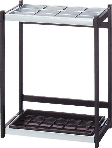 エスコ ESCO 391x266x500mm/12本用 折り畳式傘立て 000012346546 WO店の通販は 12,297円