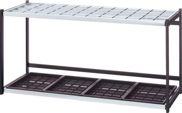 エスコ ESCO 996x366x500mm/48本用 折り畳式傘立て 000012346547 WO店