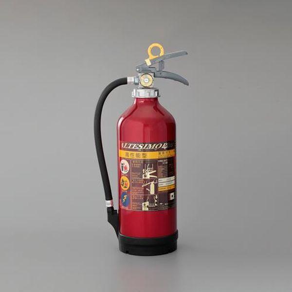 エスコ ESCO 3.0kg 蓄圧式ABC消火器（高性能／4ヶ国語対応 EA999MM-10 WO店