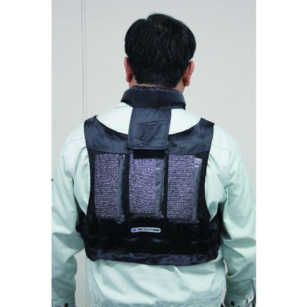 (株)アルファ技研 アルファ技研 クールベスト フリーサイズ ブラック EC1513-TN WO店_4