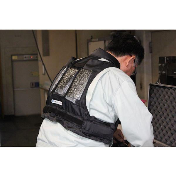 (株)アルファ技研 アルファ技研 クールベスト フリーサイズ ブラック EC1513-TN WO店_5