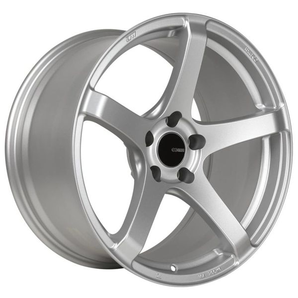 Enkei Kojin 18x9.5 45mm Offset 5x100 Bolt Pattern 72.6mm Bore Dia Matte Silver Wheel enk476-895-8045SP WO店