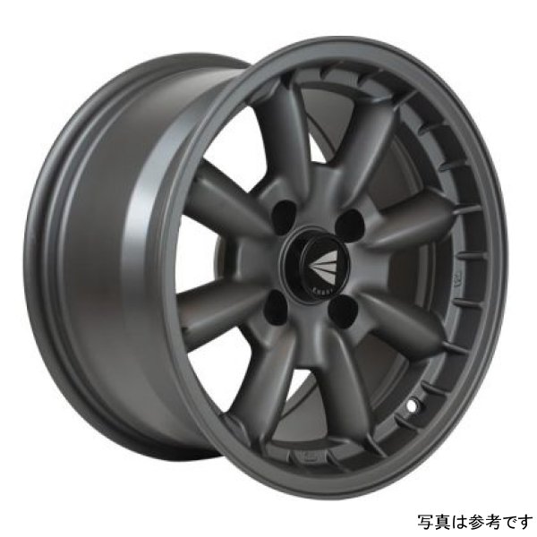 Enkei Compe 15x5.5 17mm オフセット 4x130 ボルト Pattern 87mm Bore Dia Matte Gunmetal ホイール ENK477-555-1517GM WO店