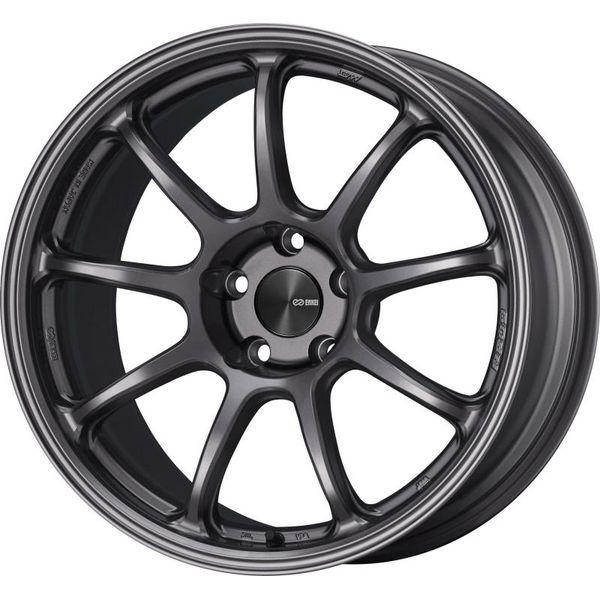 Enkei PF09 18x8.5 5x114.3 45mm Offset 75mm Bore Dark Silver Wheel enk540-885-6545DS WO店