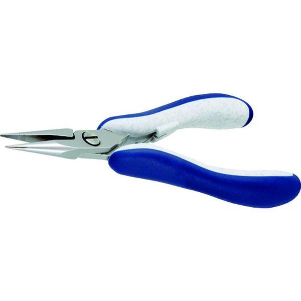idealtek ESD精密プライヤー 半丸 ロング 140mm ギザ付 ES6024-CR-BG-IT WO店の通販は 12,176円