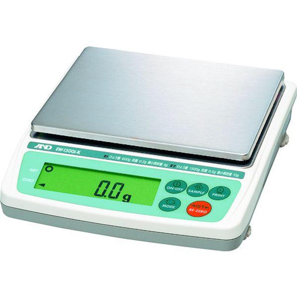 EW1500IK (株)エー・アンド・デイ A＆D 検定付きパーソナル天びん EW1500i-K 8区検定品 EW1500IK-TN WO店