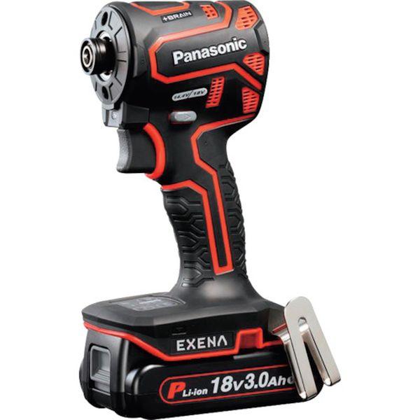 EZ1PD1N18DR 充電インパクトドライバー 18V3.0Ah電池セット品 赤 EZ1PD1N18DR-TN WO店
