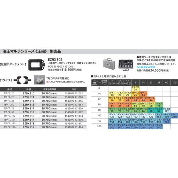 パナソニック(株)エレクトリックワークス社 Panasonic 六角ダイス22ー38 EZ9XCT14-TN WO店_3
