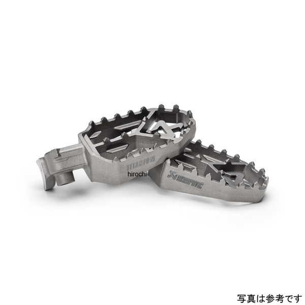 アクラポビッチ AKRAPOVIC アドベンチャーフットペグセット ヤマハ Tenere 700 19-25 チタン F-Y7T2 WO店
