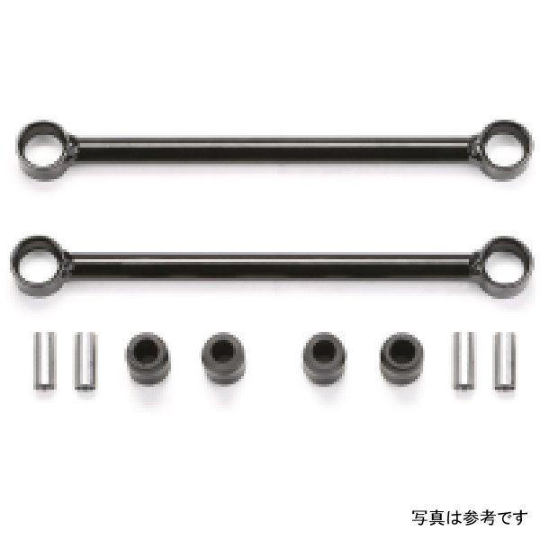 Fabtech 3-5インチ フロント固定スタビライザーエンドリンクキット 07-18 Jeep JK 4WD FABFTS24158 WO店