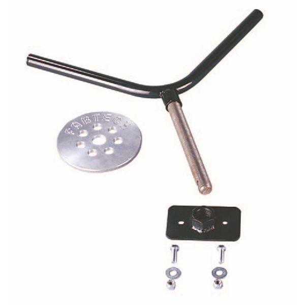 Fabtech Universal Spare Tire Flat Mount - Black fabFTT10001BK WO店