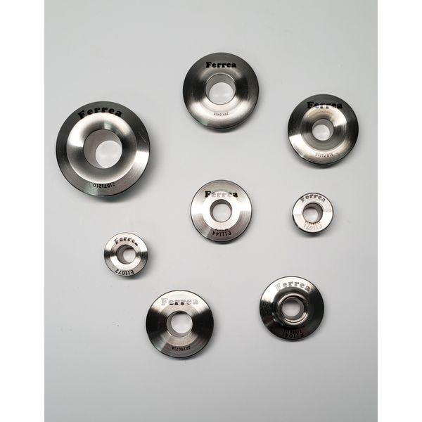 Ferrea BMW S42/M42/M50/S50/M52/M54 Double Spring 7 Deg Pro CNC Titanium Retainer - Set of 12 ferE11025 WO店