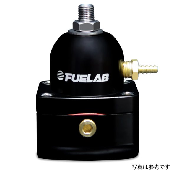 Fuelab 515 EFI 調整可能 FPR 25-90 PSI (2) - 10AN In (1) - 6AN
