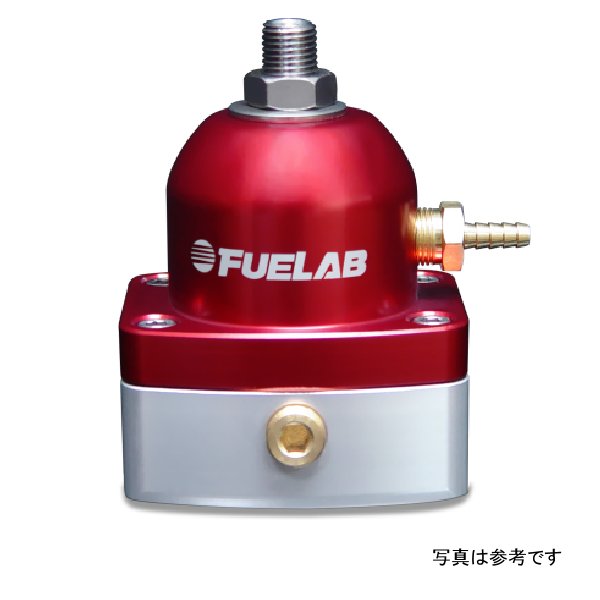 Fuelab 535 EFI Adjustable Mini FPR 25-90 PSI (2) -6AN In (1) -6AN Return - Red flb53501-2 WO店の通販は