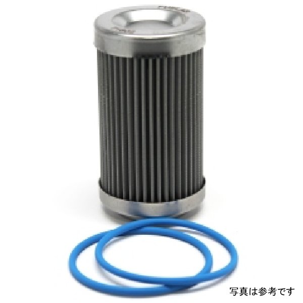 Fuelab 40ミクロン ステンレス交換用エレメント 3インチ Oリング2個と説明書付き FLB71802 WO店