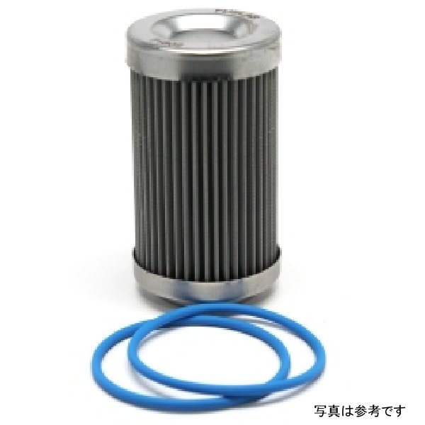 Fuelab 100ミクロン ステンレス交換用エレメント 3インチ Oリング2個と説明書付き FLB71803 WO店