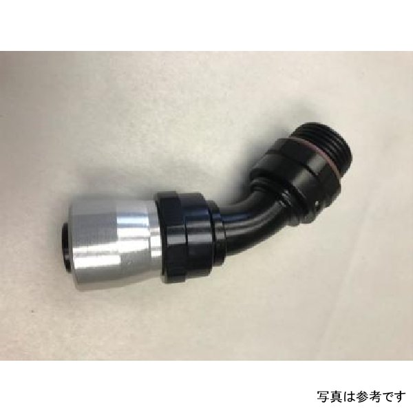 Fragola -12AN オスラジエーターフィッティング x 45度スポーツクリンプホースエンド FRA3104512-RAD WO店