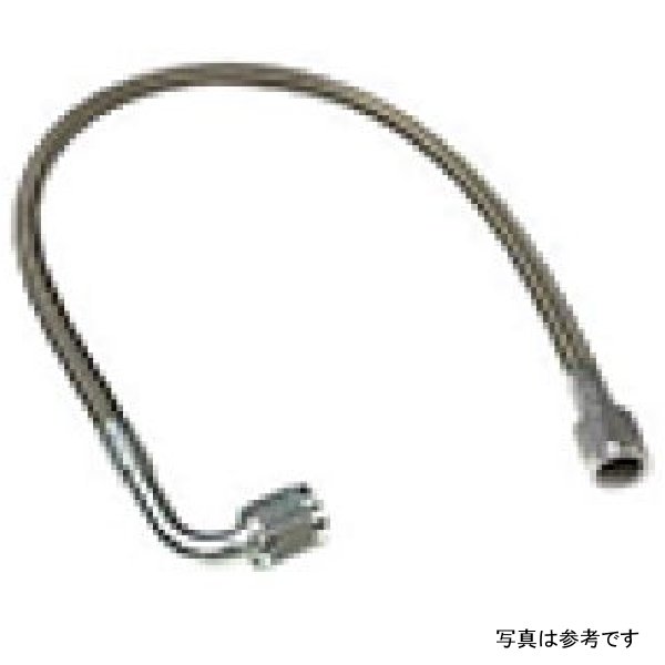 Fragola -4AN PFTE 延長 ホースアセンブリ ストレート x 90度 24インチ ブラック FRA412-1-2-24BL WO店