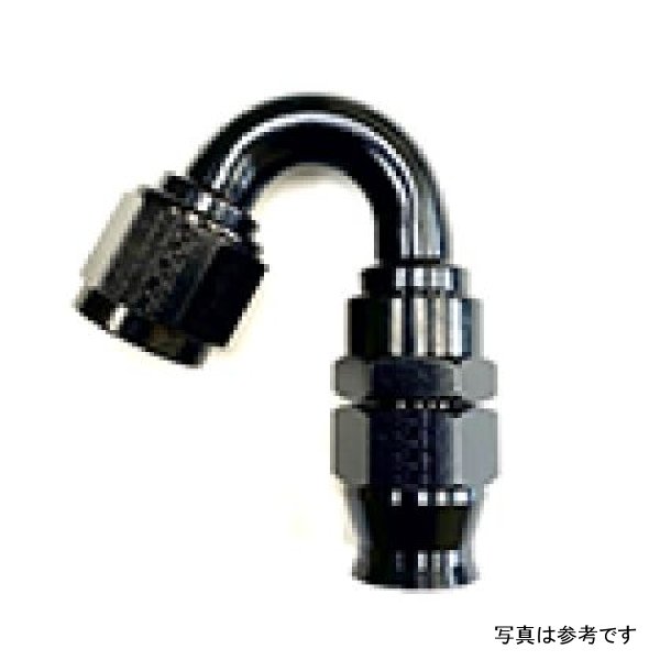 Fragola -10AN Real Street x 150度ホースエンド PTFEホース用 ブラック FRA681510-BL WO店