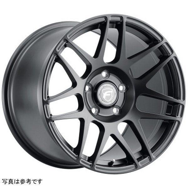 さんたろん Forgestar F14 17x10 / 5x114.3 BP / ET50 / 7.5in BS サテンブラック