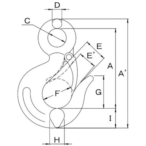 4本吊ベルトスリングセット 25mm幅X1.5m 吊り角度60°時荷重0.86t(最大使用荷重1t) G254P150-86-TN WO店_2