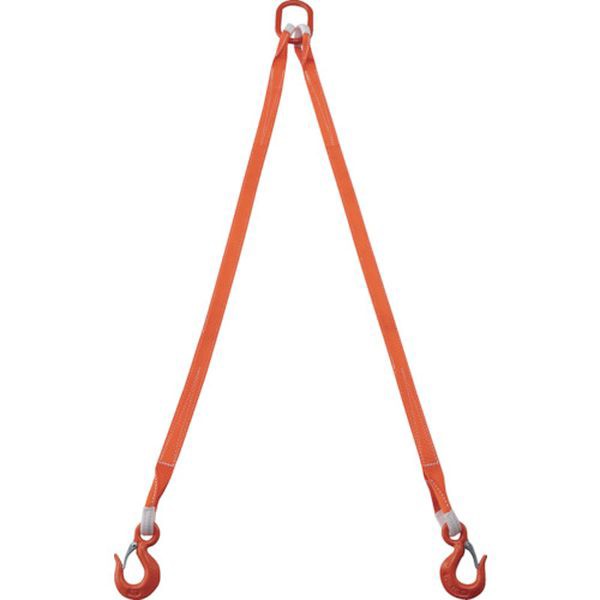 TRUSCO 2本吊ベルトスリングセット 35mm幅X1.5m 吊り角度60°時荷重1.72t(最大使用荷重2t) G35-2P15 WO店の通販は